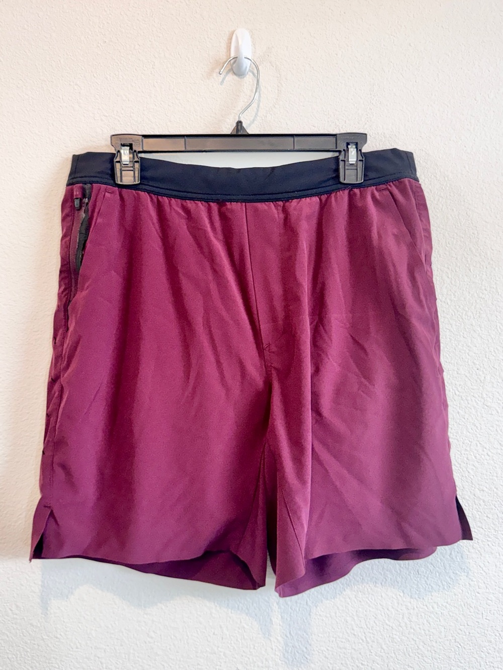 Ten Thousand The Interval Short XL 7” Maroon Running CrossFit Training Gym J28